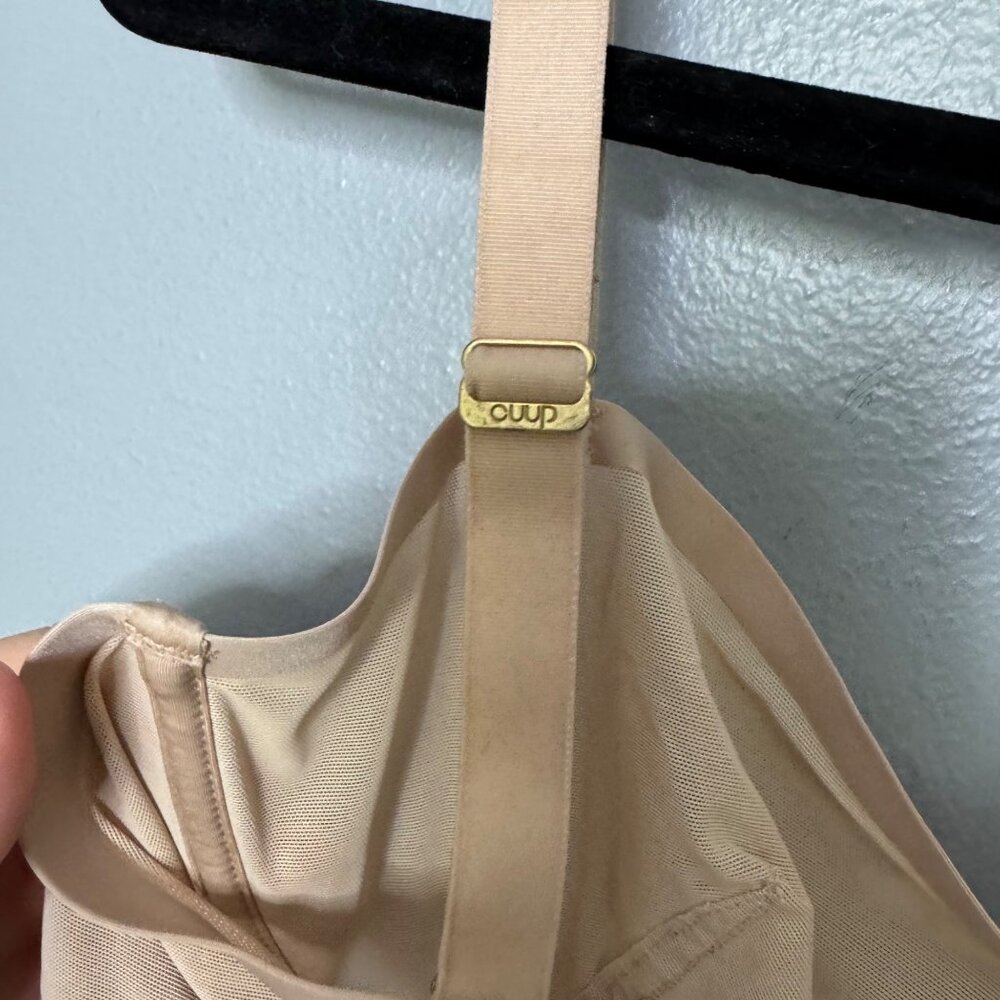 CUUP mesh the balconette bra in sand size 36D - Picture 6 of 7